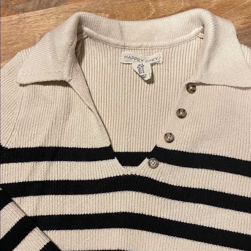 Cropped sweater - Picture 3 of 4